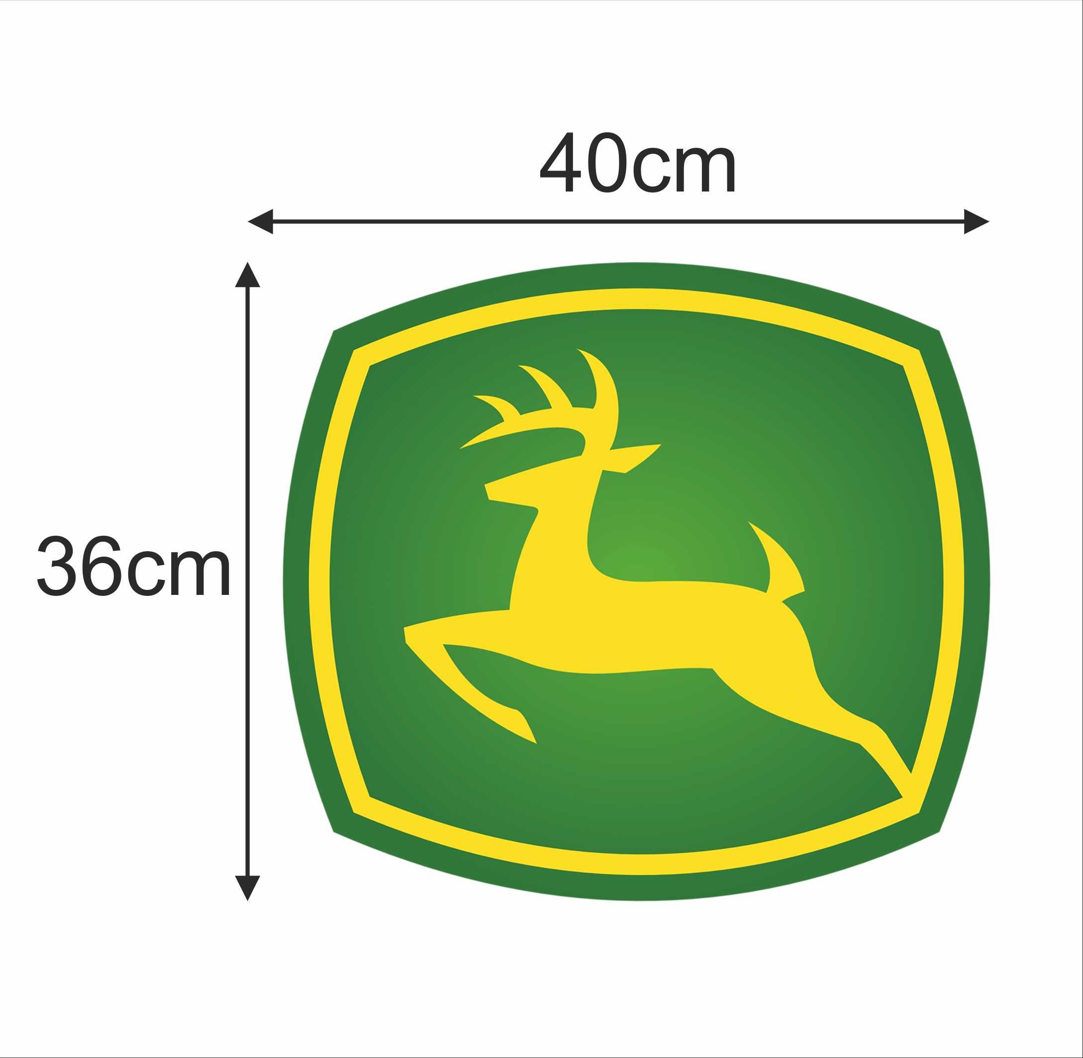 naklejka na traktor ciągnik kombajn JOHN DEERE, naklejka JOHN DEERE