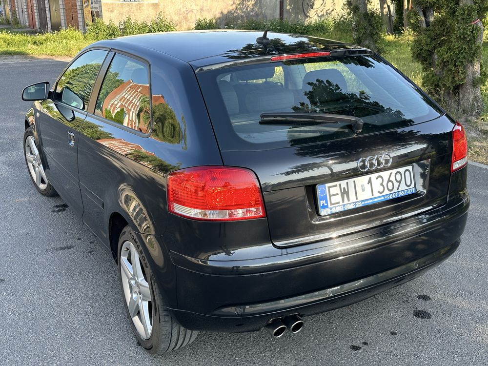 Audi A3 8P 2003r 158.000km przebiegu Bose, Android, jak nowa