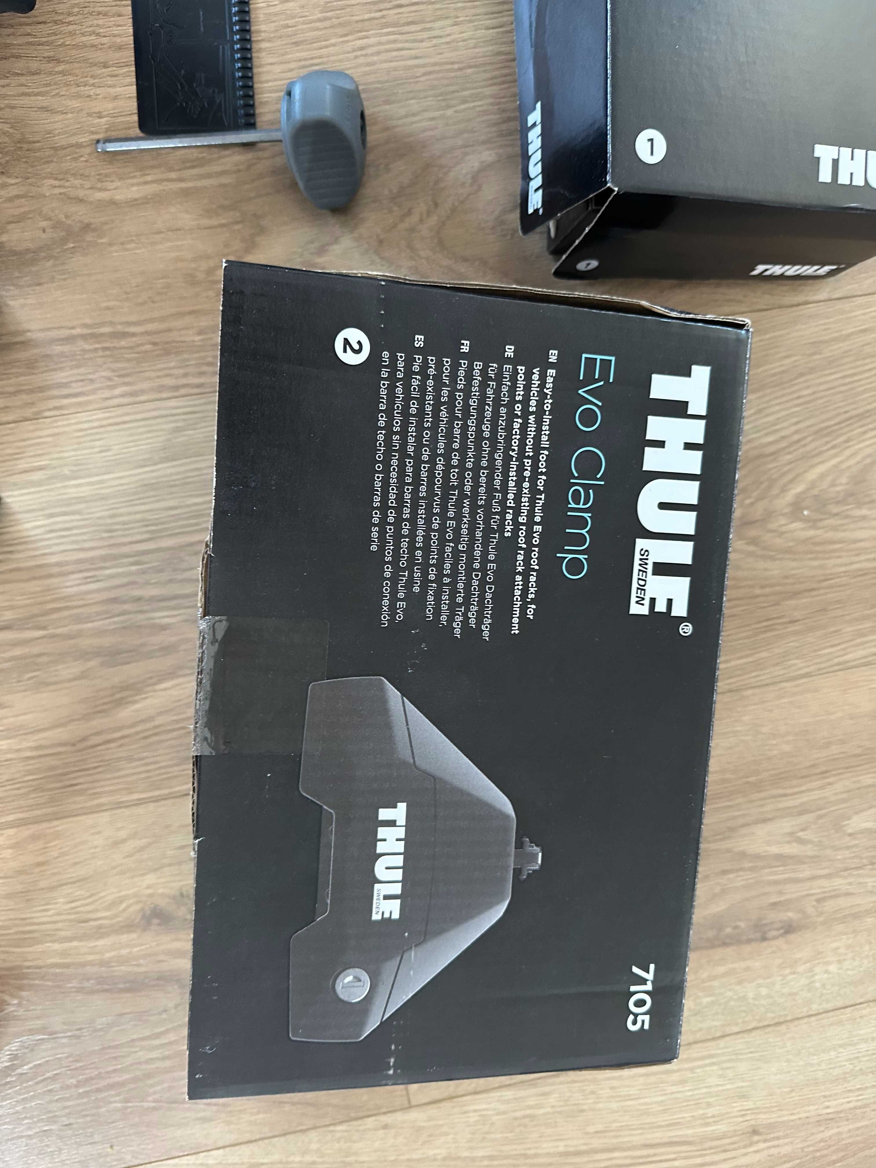 Thule Evo Clamp 7105 + Golf Kit 145010