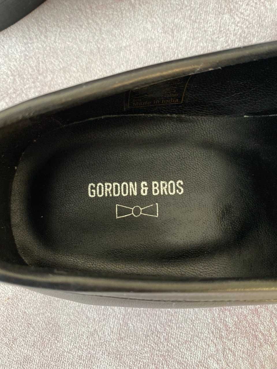 Gordon&Bros Нові Оригінальні Шкіряні Туфлі Мокасини 27см