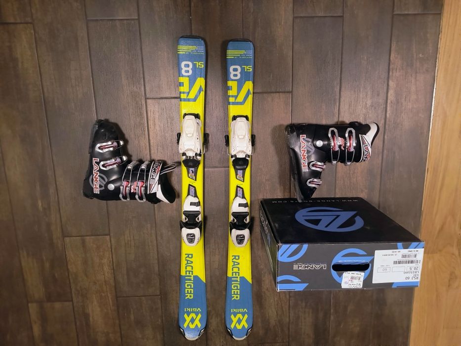 Narty i buty 20.5 ROZM. EUR. 32 EUR. 32