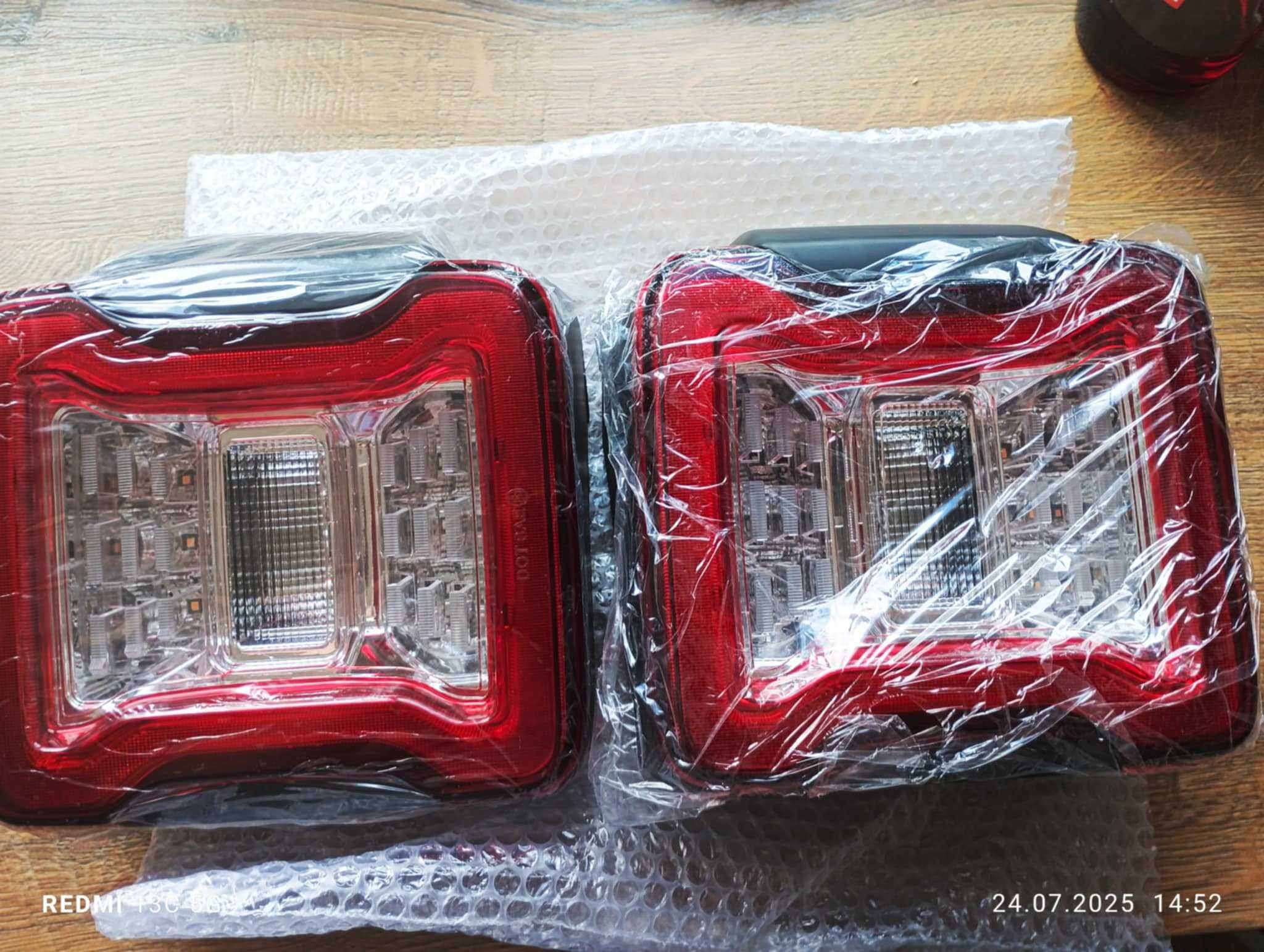 Lampy tył tylne LED Jeep Wrangler JK
