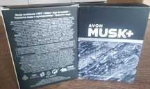 Perfumy, Woda toaletowa MUSK +MINERALS AVON 2 szt.