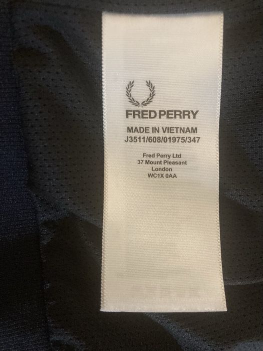 Casaco Fred Perry azul navy