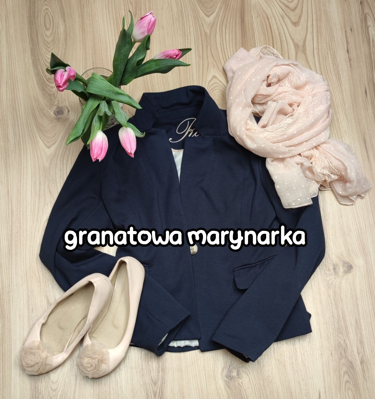 granatowa marynarka Reserved