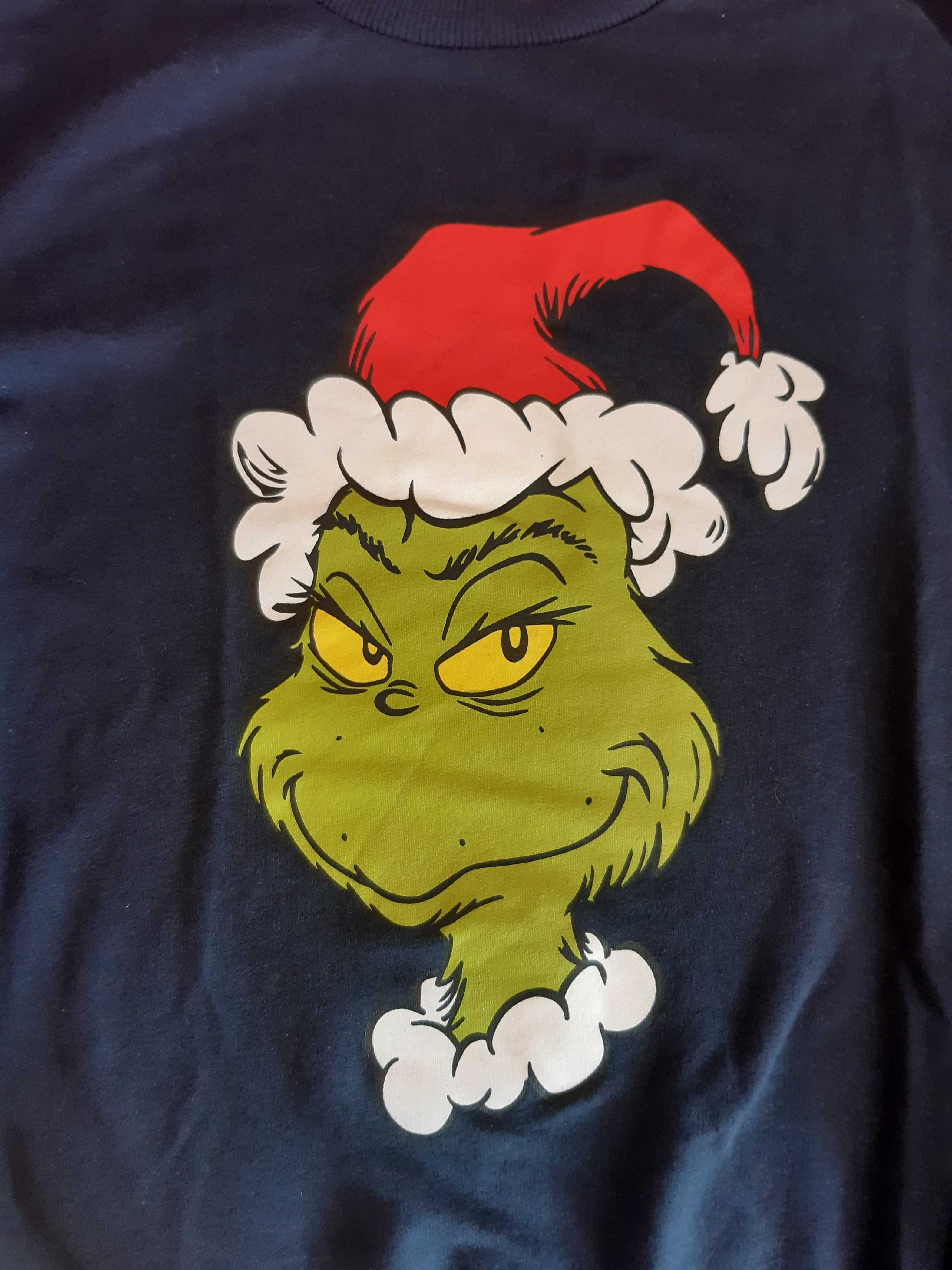 Bluza świąteczna Grinch 146 roz.