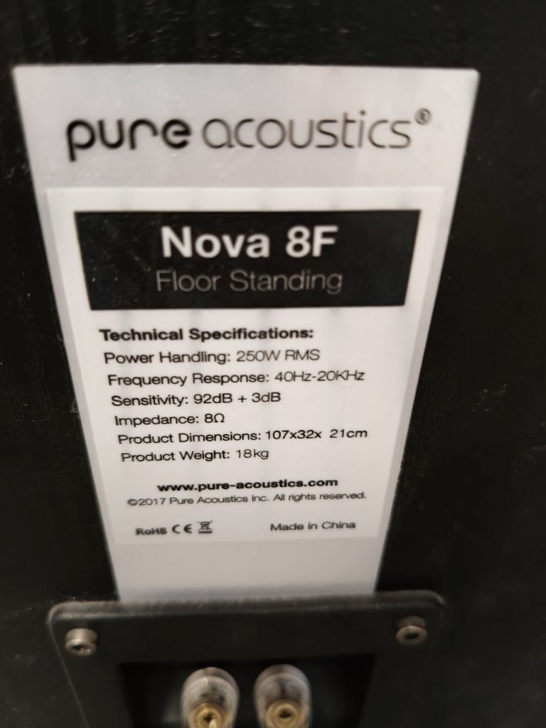 Kolumny Pure Acoustics