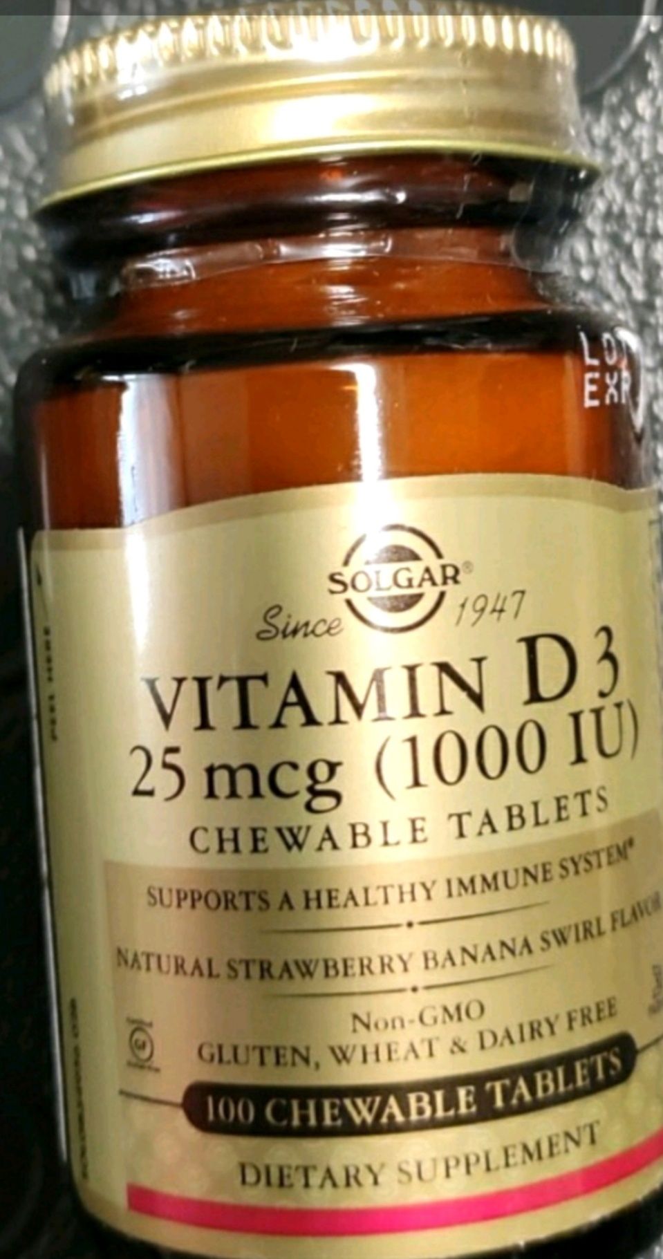Solgar  D3 витамин 1000 ме

До 08/24. Но