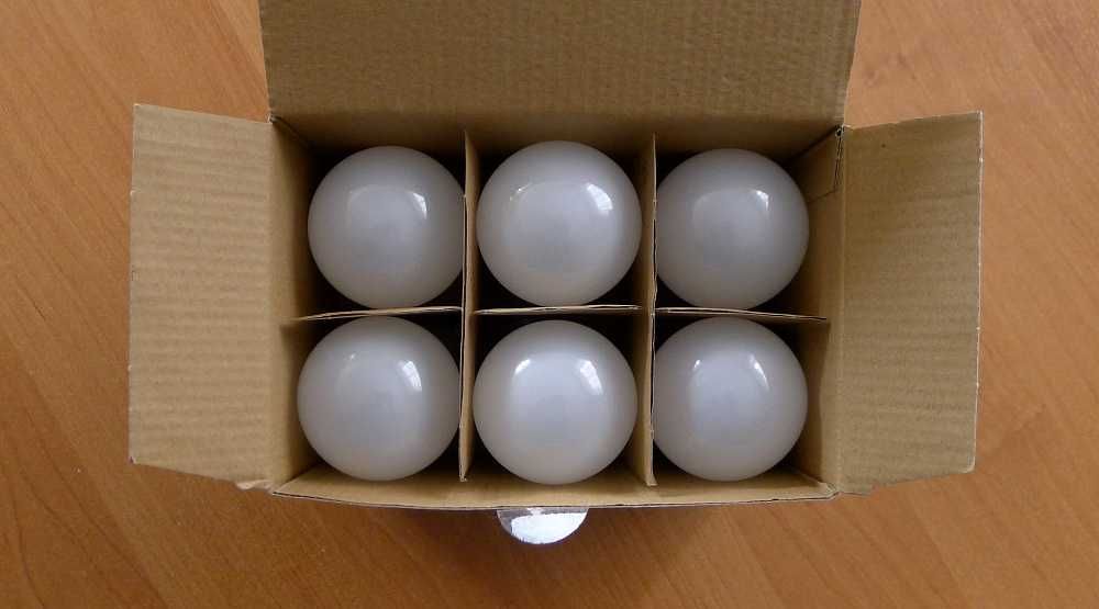 Żarówki LED LIVARNO LIDL 5,5W 470lm 2700K białe cieple - komplet 6 szt