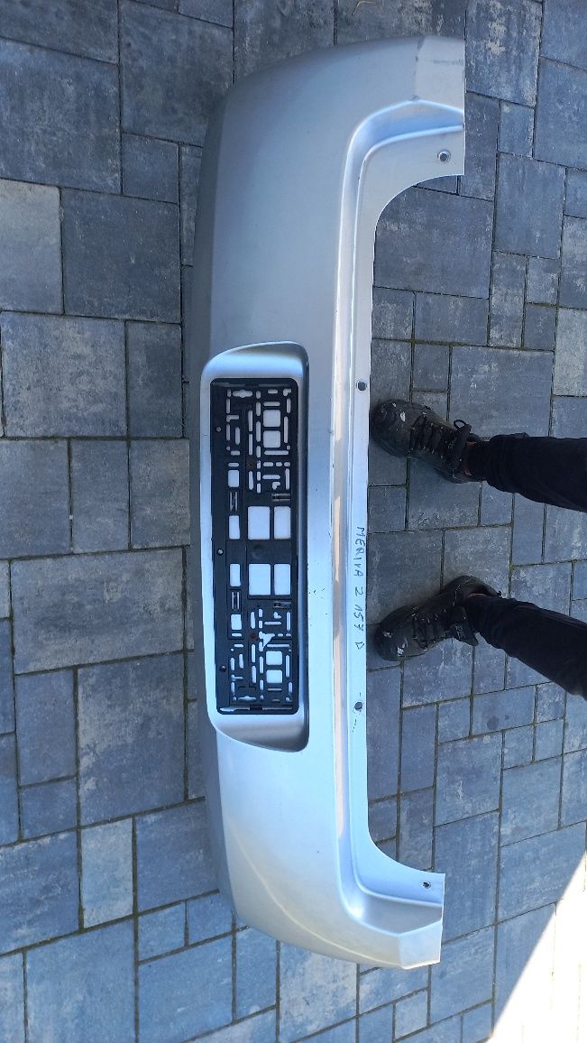 Opel Meriva a  zderzak tyl tylny srebrny z157