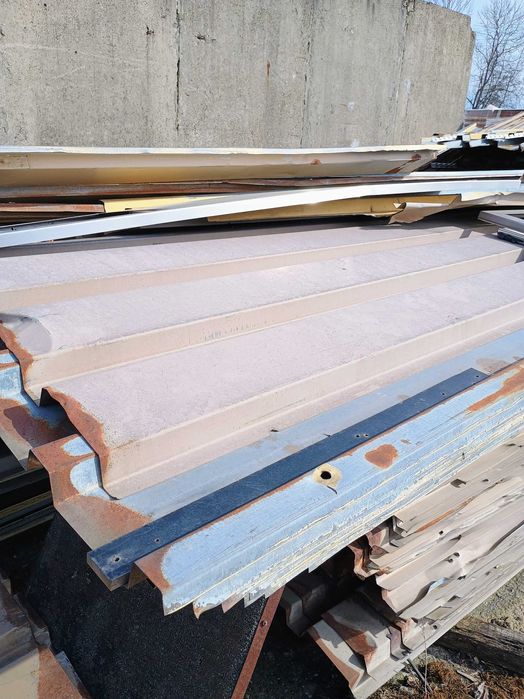 Blacha trapezowa z demontażu GRUBA