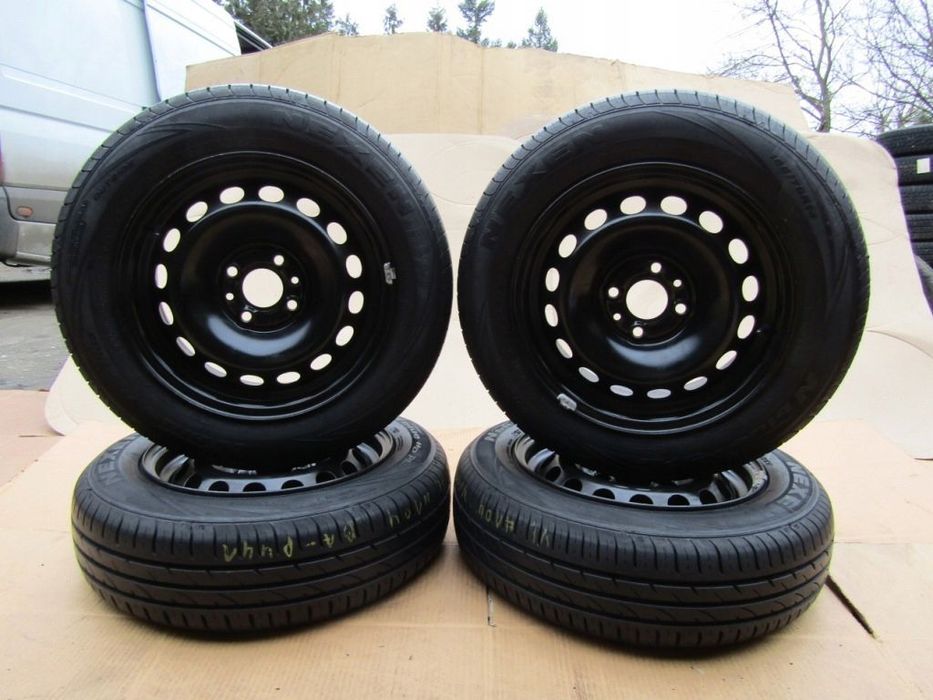 4x Felgi Koła 14 Fiat Doblo Fiorino Panda 500 Punto Palio Idea Ford KA 4x98