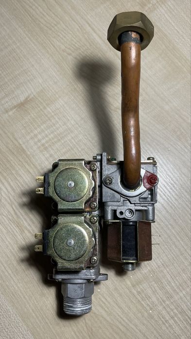 Клапан газовий з модулятором  та штуцером  Solly  Н18