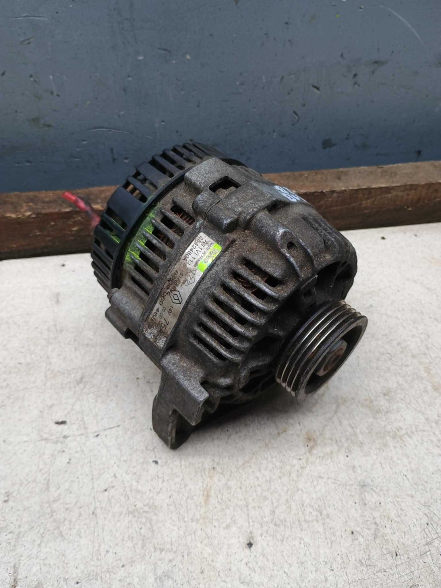 Alternator Valeo 75A  Renault Twingo I / Clio II / Kangoo I 1.2