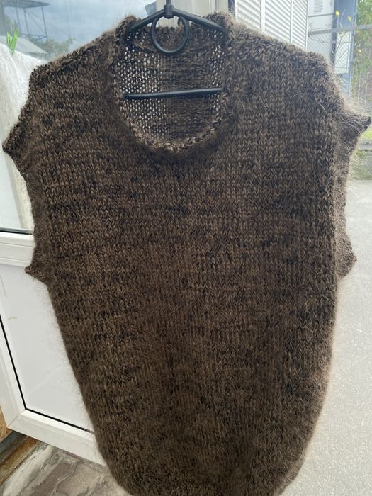 Жилеты из козьего пуха