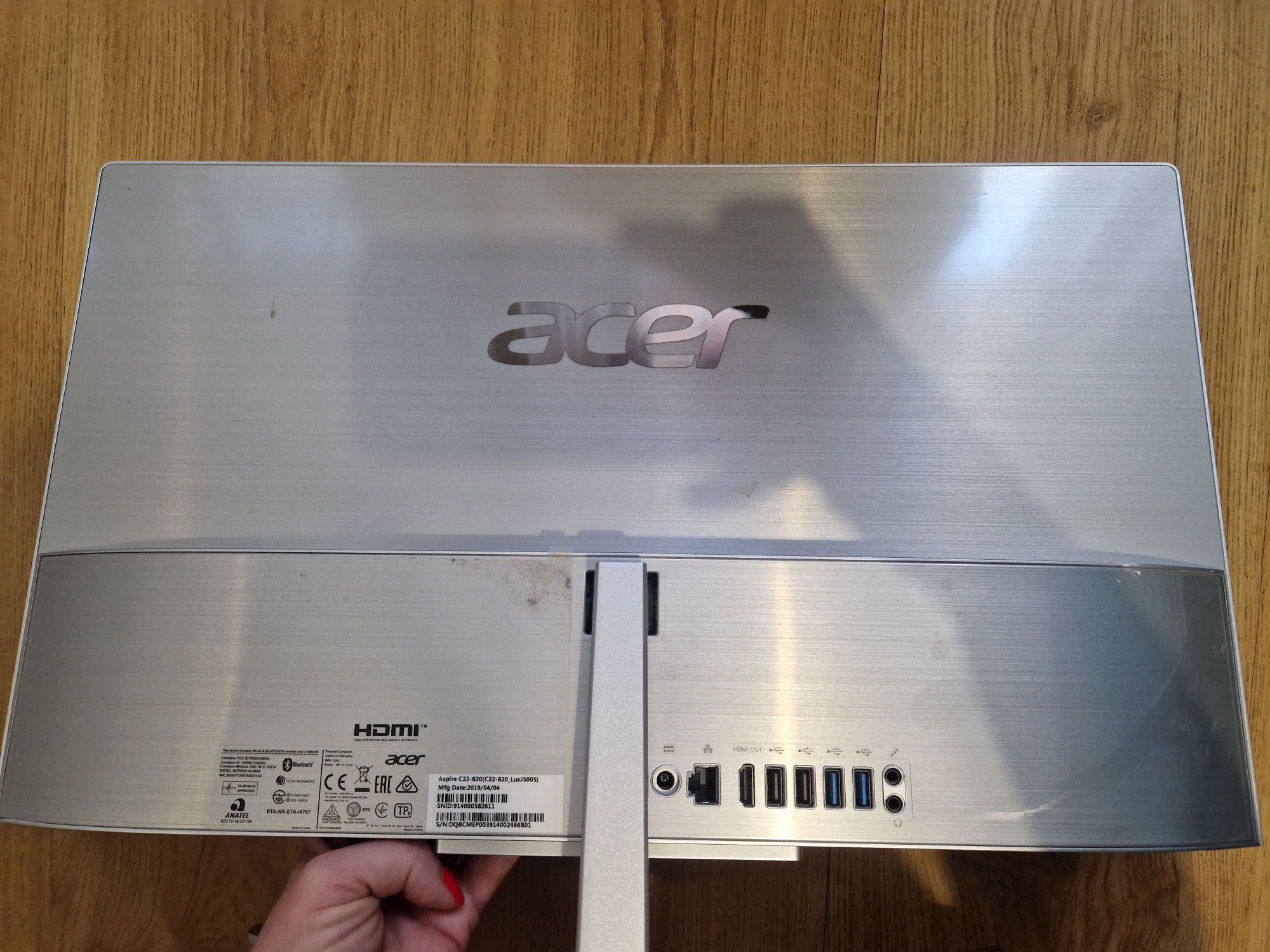 Komputer Acer aspire C22-820