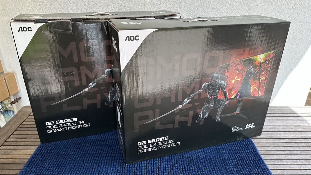 Monitores AOC 24” 144Hz