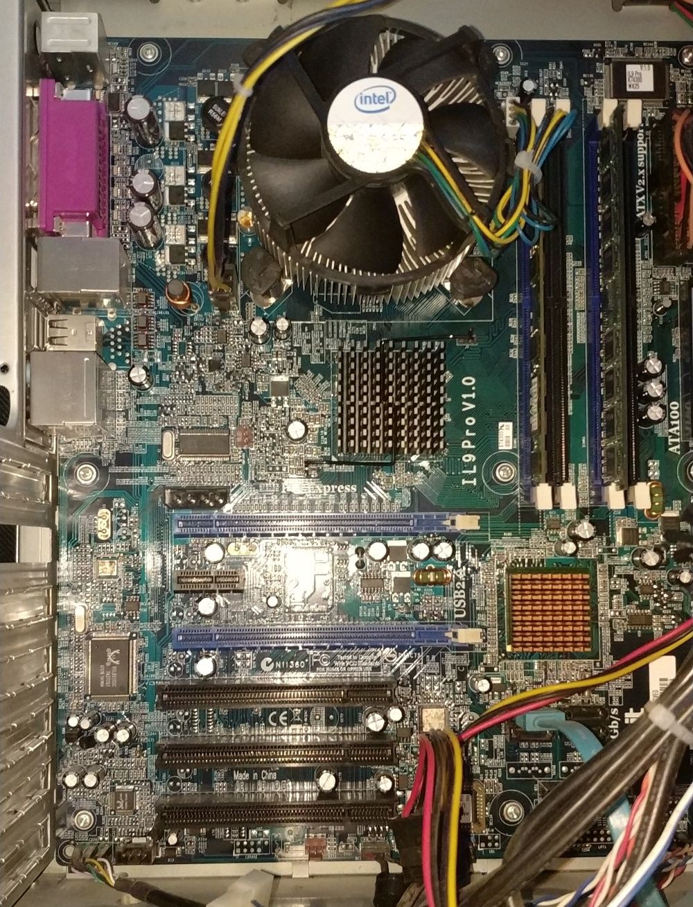 Комплекти LGA775, s754)  Gigabyte, Abit, Epox