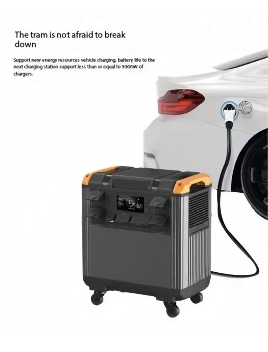Портативна зарядна станція BIGINVERTER B50 з інвертор 5000 Вт і акумул