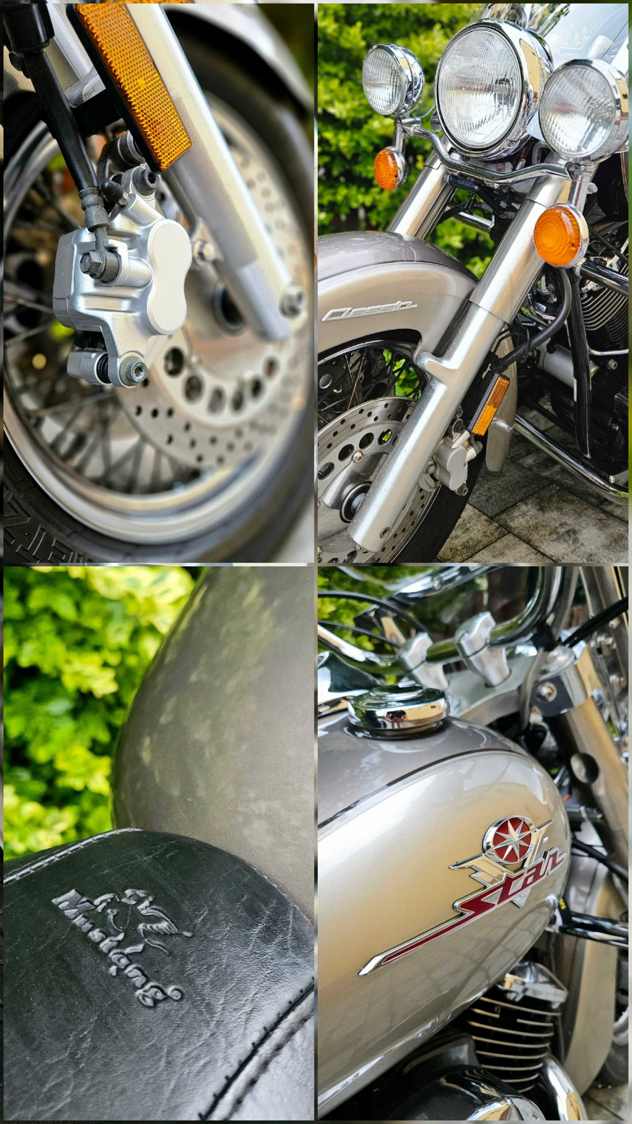 Yamaha XVS1100 Drag Star 1100 V Star Bezwypadkowy Idealny Stan