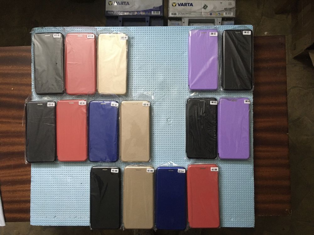Книжка чохол samsung A, M eco шкіра, тримається на магниті