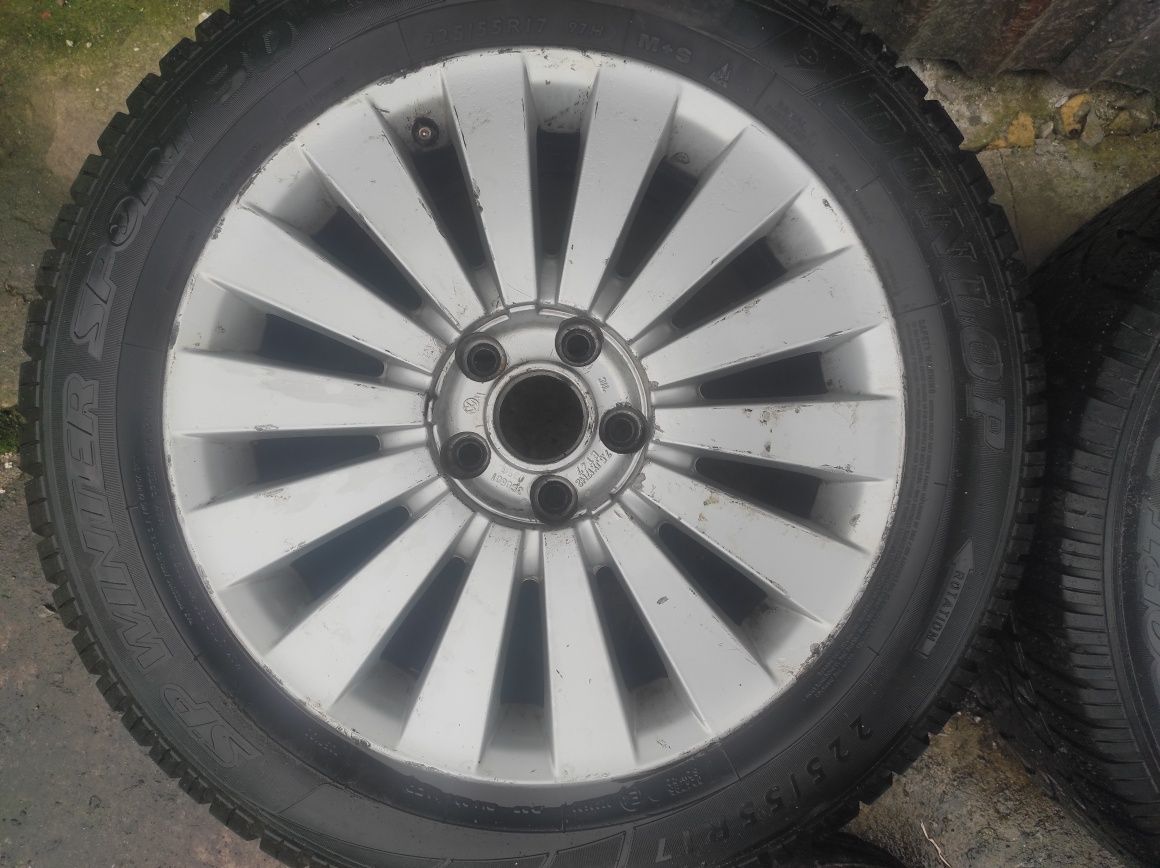 Alufelgi r17 VW 7.5 j et 47 rozstaw 5 x 112