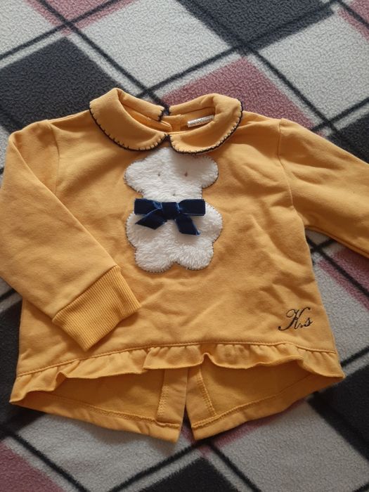 Conj 2 peças cardadas