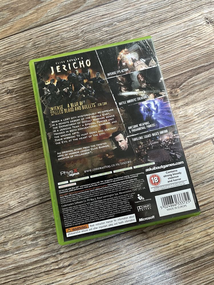 Clive Barkers Jericho XBOX 360
