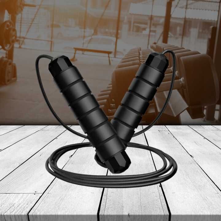 Skakanka z łożyskami Crossfit Bokserska Na Siłownie Odchudzanie