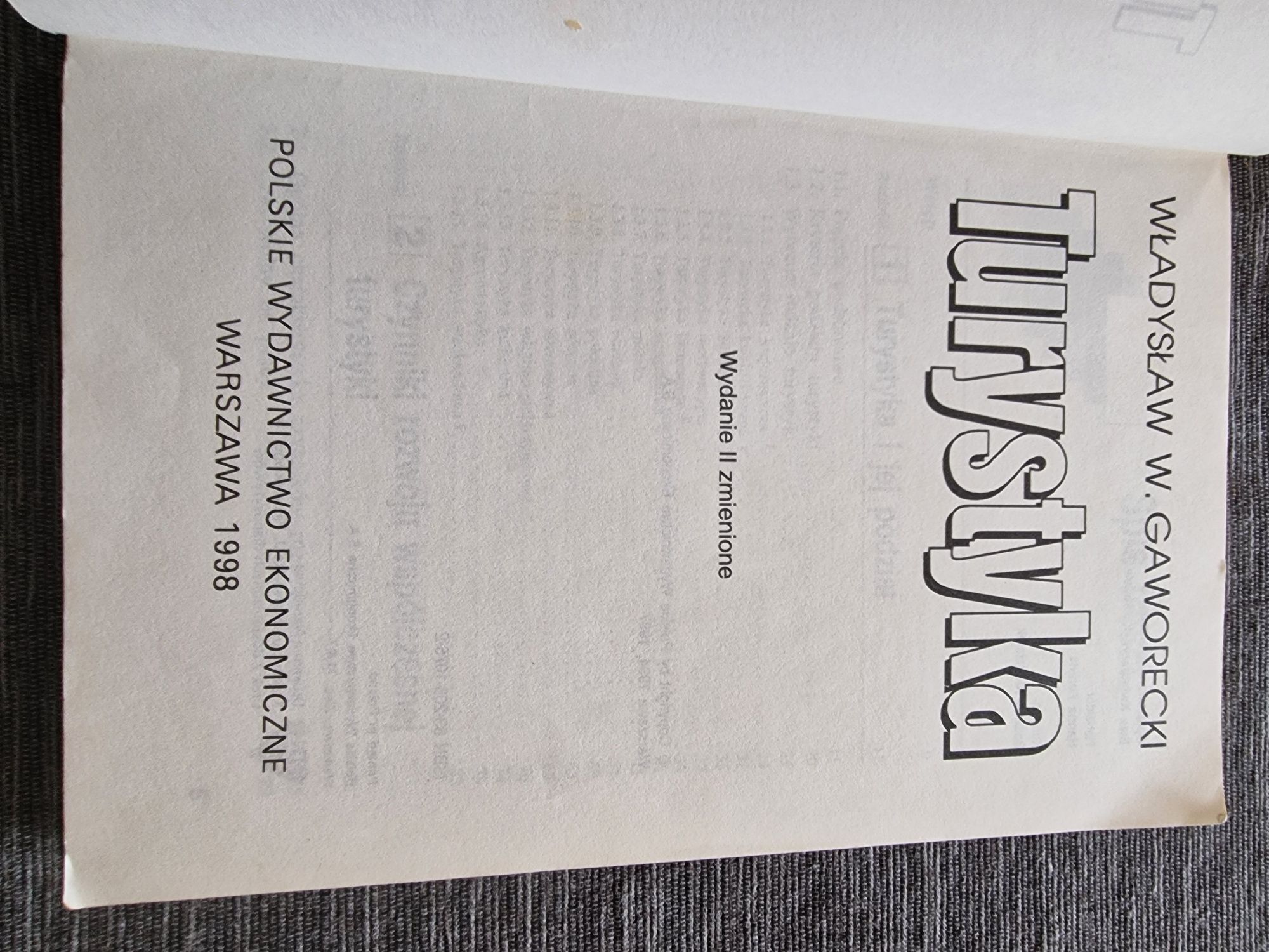 Turystyka W.Gaworecki PWE