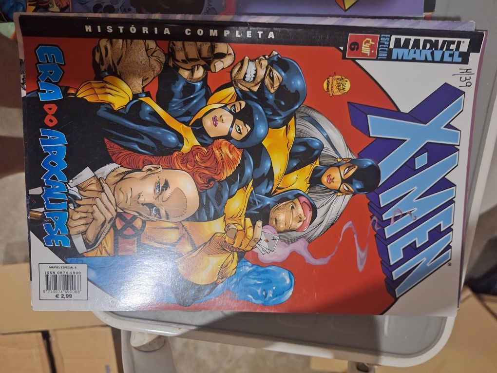 Bd como novas da Devir -x men,wolverine,homem aranha