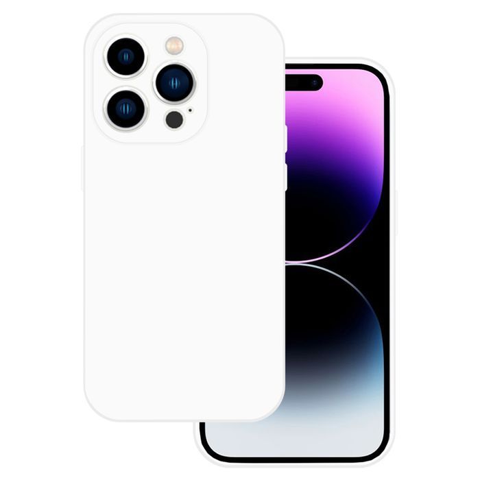 Tel Protect Silicone Premium Do Iphone 13 Biały