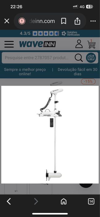 Motor proa MinnKota Terrova 36v