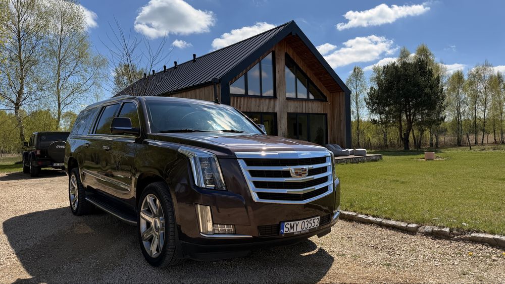 Cadillac Escalade ESV 6.2 V8! Wersja Luxury!
