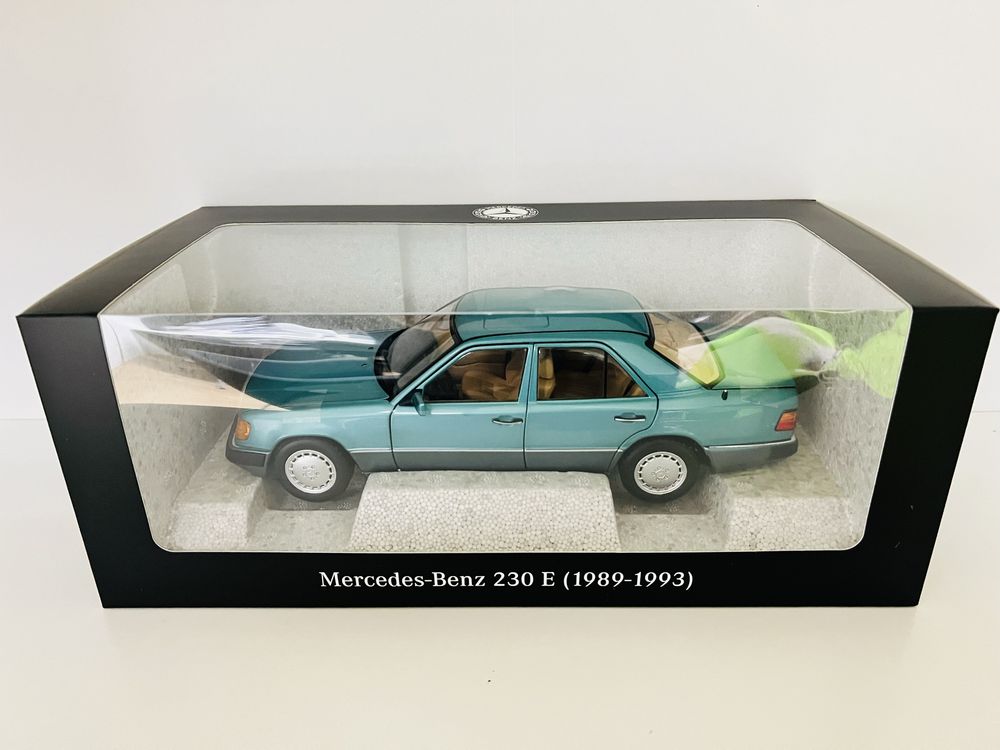 Mercedes-Benz 230E W124 full open wersja dealerska Norev 1/18