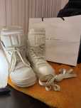 Rick owens geobasket white 40 size