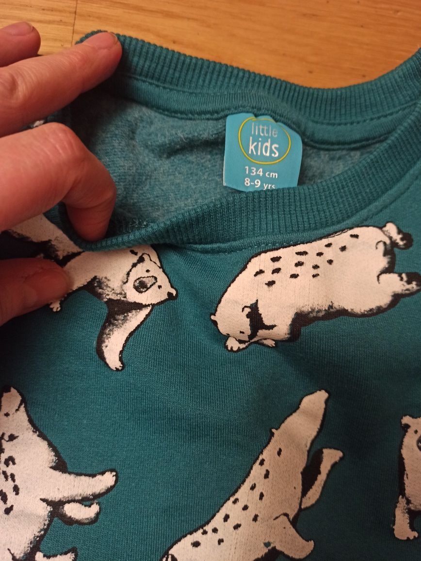 Little Kids bluza ocieplana 128 Nowa