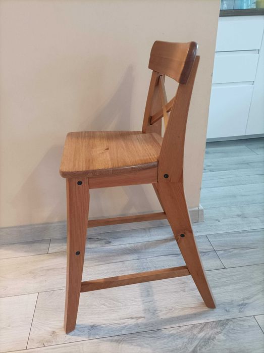 Krzesło dziecięce drewniane Ikea
