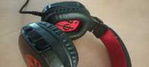 Headset Headphones para gaming, tele trabalho, vídeo conferência