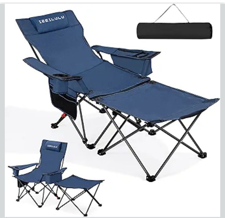 Krzesło kempingowe leżak