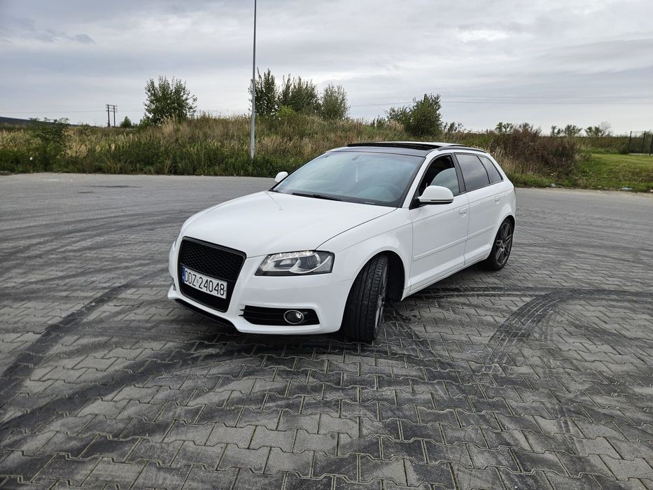 Audi A3 8P Sportback S-line Lift Mocno wyposażony