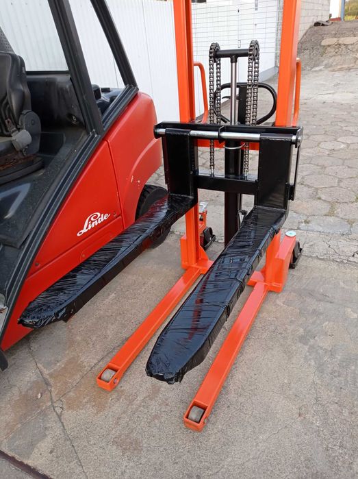 Nowy wózek paletowy ręczny paleciak wózek masztowy elektryczny Rak