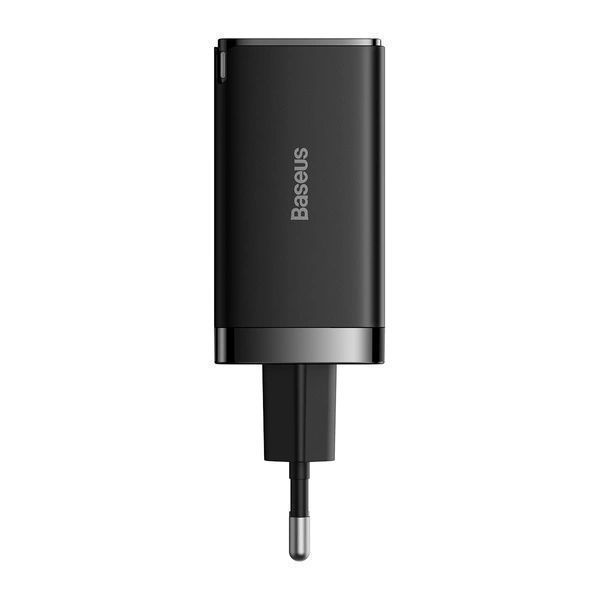 Szybka ładowarka 2xUSB C USB 65W Baseus GaN5 Pro + kabel USB C 100W