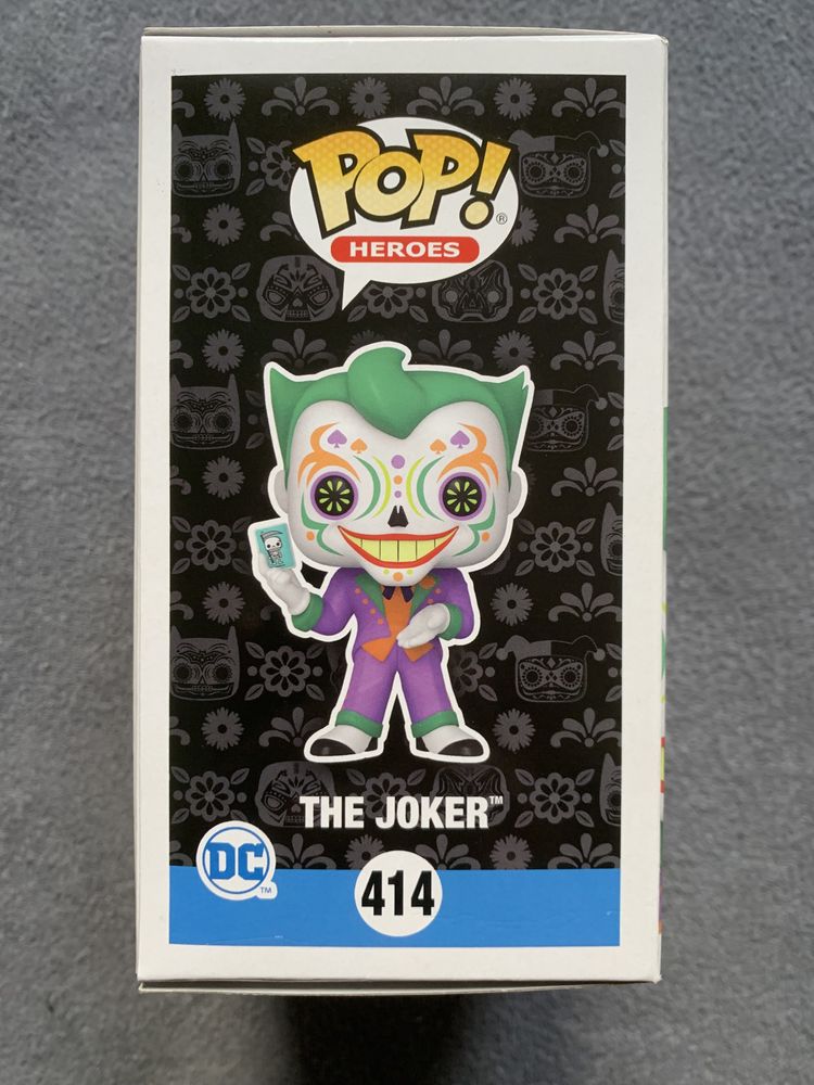 Funko POP The Joker 414 GITD Dia de los Muertos DC Super Heroes