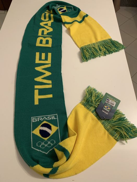 Cachecol oficial Brasil Olimpiadas