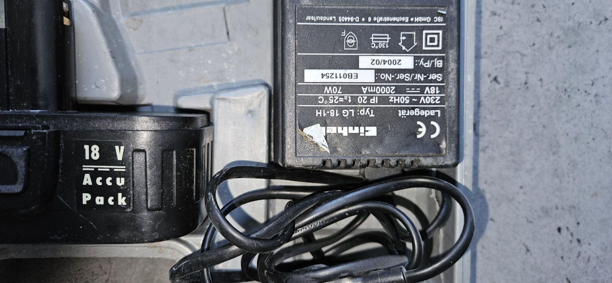 Wkrętarka einhell 18v