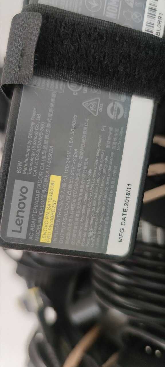 Lenovo 20v 3.25A 65W USB+pin Оригинальный блок питания для ноутбука