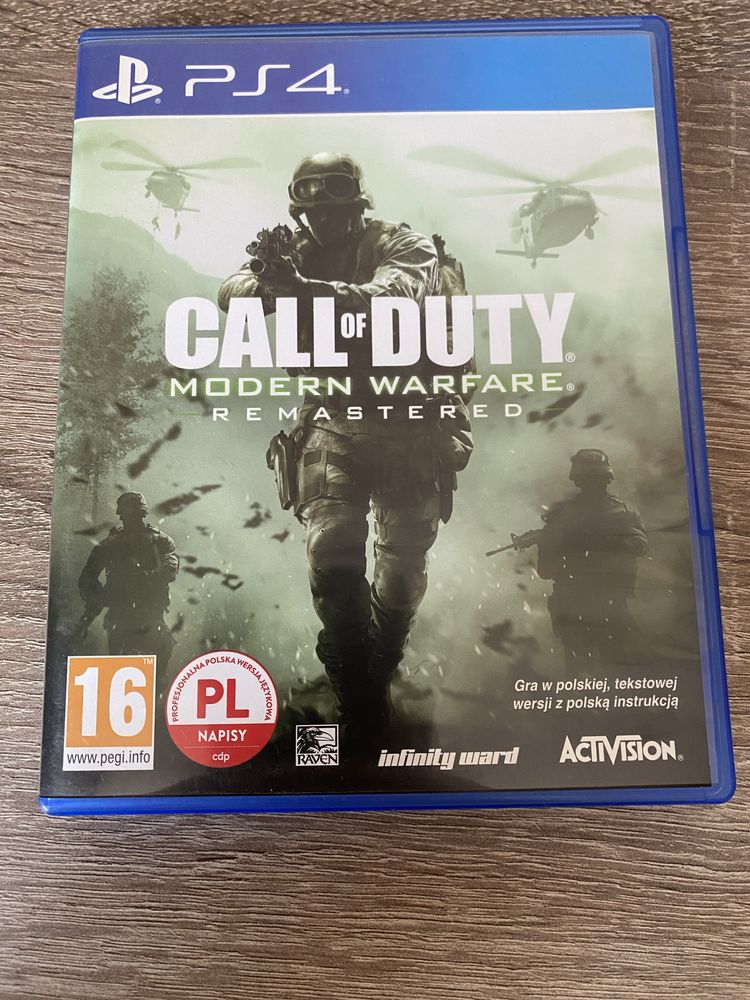 C of duty modern warfare PS4/PS5