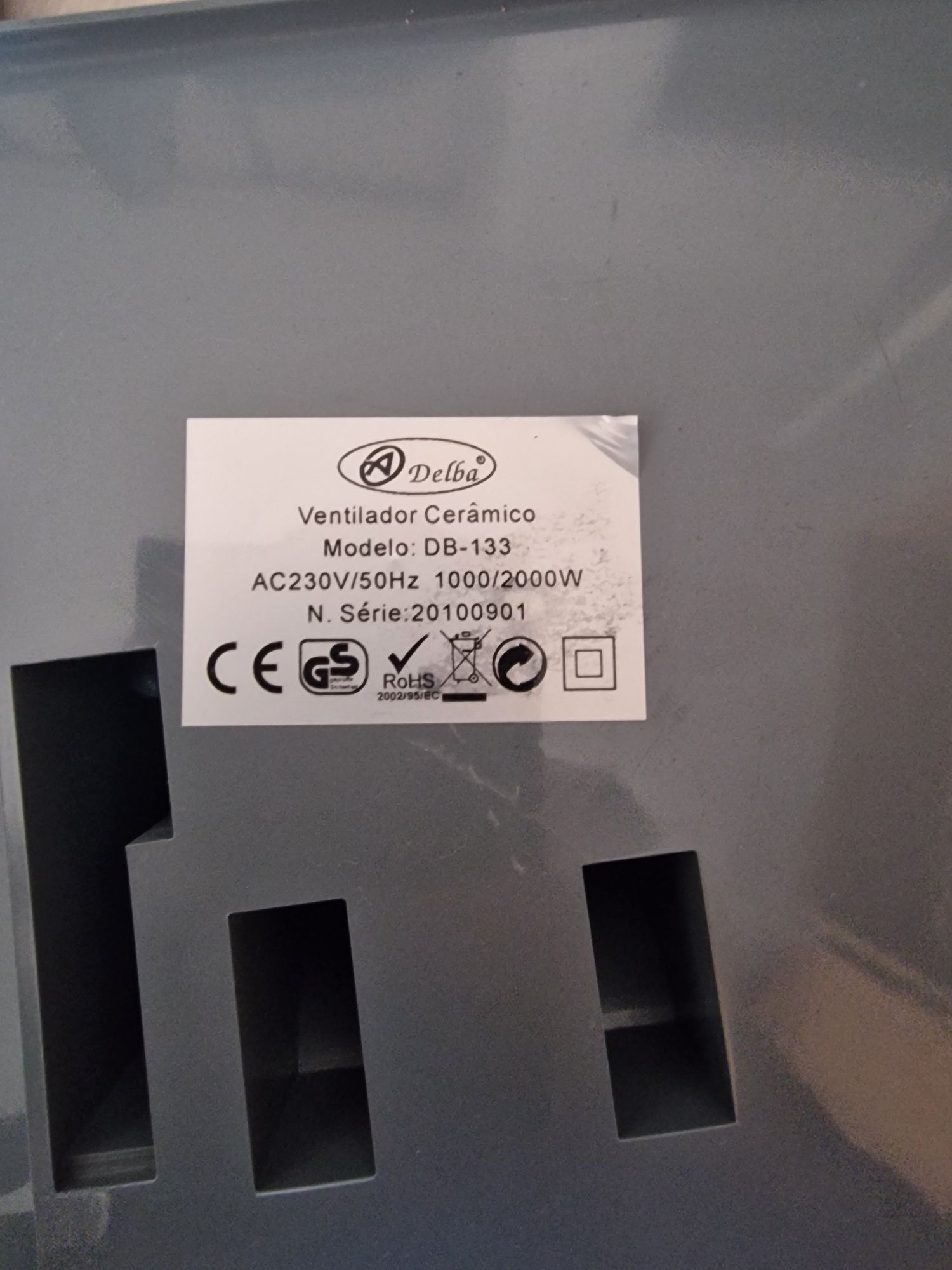 Aquecedor Cerâmico de Parede