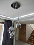 Lampa wisząca chrom Monic